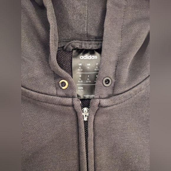 Adidas Black Zip-Up Hoodie - Picture 7 of 13